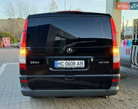 Черный Мерседес Виано, объемом двигателя 2.2 л и пробегом 306 тыс. км за 16500 $, фото 38 на Automoto.ua