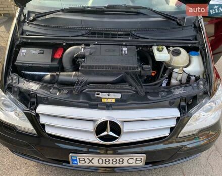 Черный Мерседес Виано, объемом двигателя 2.14 л и пробегом 380 тыс. км за 22000 $, фото 16 на Automoto.ua