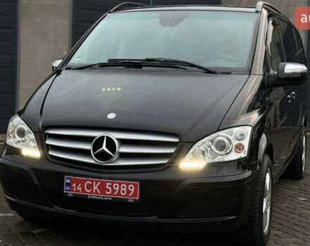 Черный Мерседес Виано, объемом двигателя 2.99 л и пробегом 284 тыс. км за 27500 $, фото 7 на Automoto.ua