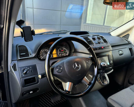 Черный Мерседес Виано, объемом двигателя 2.2 л и пробегом 306 тыс. км за 16500 $, фото 51 на Automoto.ua