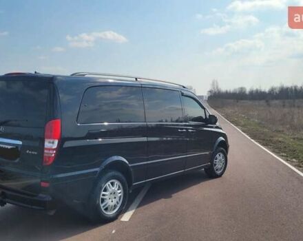 Черный Мерседес Виано, объемом двигателя 2.2 л и пробегом 260 тыс. км за 22500 $, фото 6 на Automoto.ua