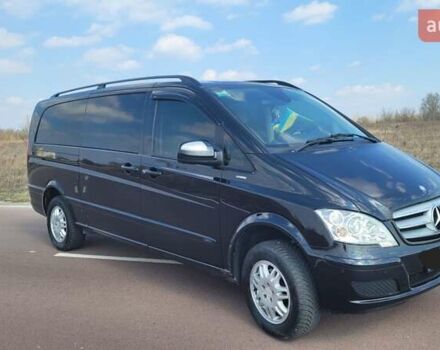 Черный Мерседес Виано, объемом двигателя 2.2 л и пробегом 260 тыс. км за 22500 $, фото 3 на Automoto.ua