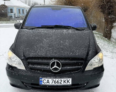 Черный Мерседес Виано, объемом двигателя 2.15 л и пробегом 350 тыс. км за 14900 $, фото 1 на Automoto.ua