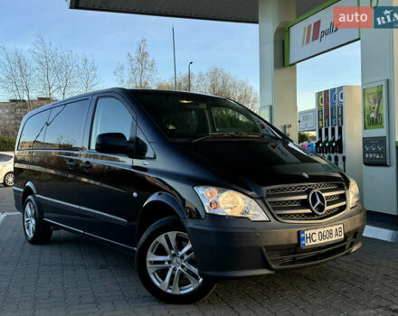 Черный Мерседес Виано, объемом двигателя 2.2 л и пробегом 306 тыс. км за 16500 $, фото 2 на Automoto.ua