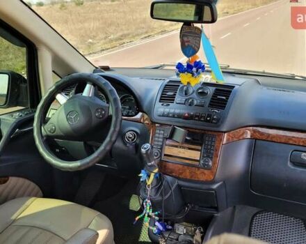 Черный Мерседес Виано, объемом двигателя 2.2 л и пробегом 260 тыс. км за 22500 $, фото 20 на Automoto.ua