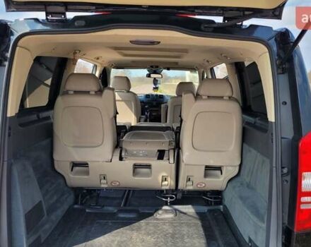 Черный Мерседес Виано, объемом двигателя 2.2 л и пробегом 260 тыс. км за 22500 $, фото 12 на Automoto.ua