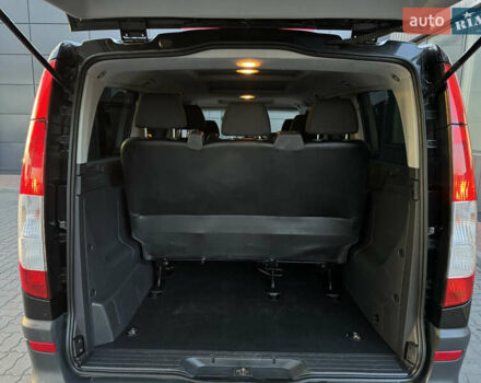 Черный Мерседес Виано, объемом двигателя 2.2 л и пробегом 306 тыс. км за 16500 $, фото 75 на Automoto.ua