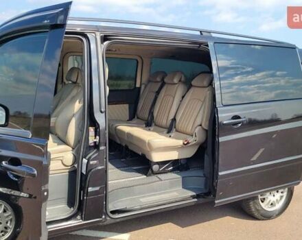 Черный Мерседес Виано, объемом двигателя 2.2 л и пробегом 260 тыс. км за 22500 $, фото 4 на Automoto.ua
