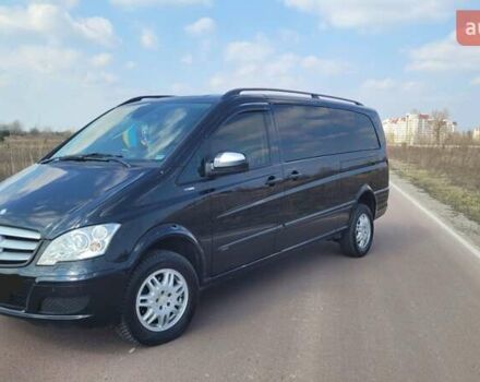 Черный Мерседес Виано, объемом двигателя 2.2 л и пробегом 260 тыс. км за 22500 $, фото 1 на Automoto.ua