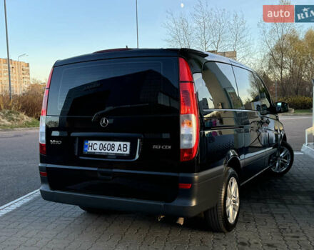 Черный Мерседес Виано, объемом двигателя 2.2 л и пробегом 306 тыс. км за 16500 $, фото 33 на Automoto.ua