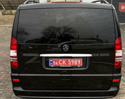 Черный Мерседес Виано, объемом двигателя 2.99 л и пробегом 284 тыс. км за 27500 $, фото 20 на Automoto.ua