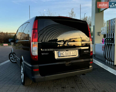 Черный Мерседес Виано, объемом двигателя 2.2 л и пробегом 306 тыс. км за 16500 $, фото 40 на Automoto.ua