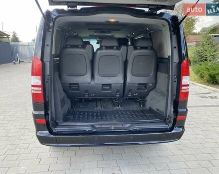 Черный Мерседес Виано, объемом двигателя 2.14 л и пробегом 335 тыс. км за 19500 $, фото 13 на Automoto.ua