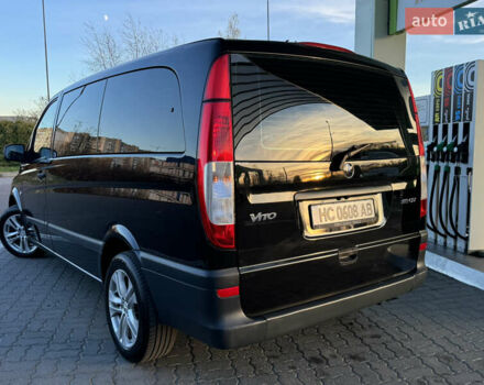 Черный Мерседес Виано, объемом двигателя 2.2 л и пробегом 306 тыс. км за 16500 $, фото 44 на Automoto.ua