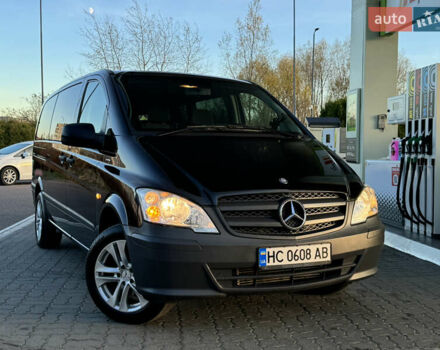 Черный Мерседес Виано, объемом двигателя 2.2 л и пробегом 306 тыс. км за 16500 $, фото 1 на Automoto.ua