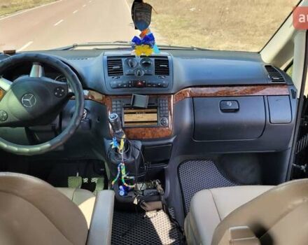 Черный Мерседес Виано, объемом двигателя 2.2 л и пробегом 260 тыс. км за 22500 $, фото 21 на Automoto.ua