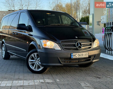 Черный Мерседес Виано, объемом двигателя 2.2 л и пробегом 306 тыс. км за 16500 $, фото 19 на Automoto.ua