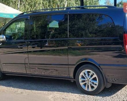 Черный Мерседес Виано, объемом двигателя 2.14 л и пробегом 301 тыс. км за 21000 $, фото 6 на Automoto.ua