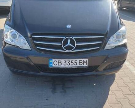 Черный Мерседес Виано, объемом двигателя 2.14 л и пробегом 301 тыс. км за 21000 $, фото 2 на Automoto.ua