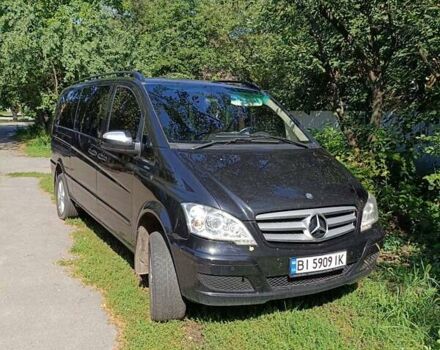 Черный Мерседес Виано, объемом двигателя 2.14 л и пробегом 320 тыс. км за 16500 $, фото 6 на Automoto.ua