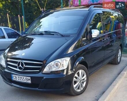 Черный Мерседес Виано, объемом двигателя 2.14 л и пробегом 301 тыс. км за 21000 $, фото 7 на Automoto.ua