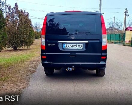 Черный Мерседес Виано, объемом двигателя 2.1 л и пробегом 296 тыс. км за 13999 $, фото 3 на Automoto.ua