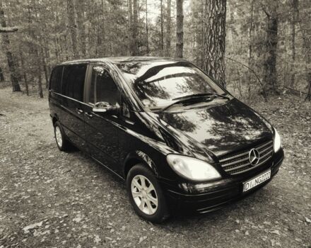 Черный Мерседес Виано, объемом двигателя 2.2 л и пробегом 236 тыс. км за 5900 $, фото 1 на Automoto.ua