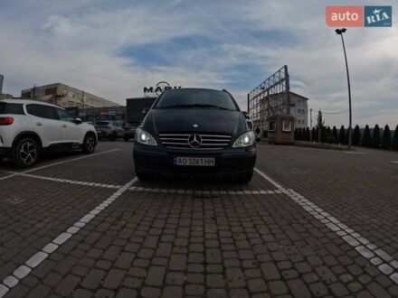 Чорний Мерседес Віано, об'ємом двигуна 3.7 л та пробігом 271 тис. км за 11500 $, фото 1 на Automoto.ua
