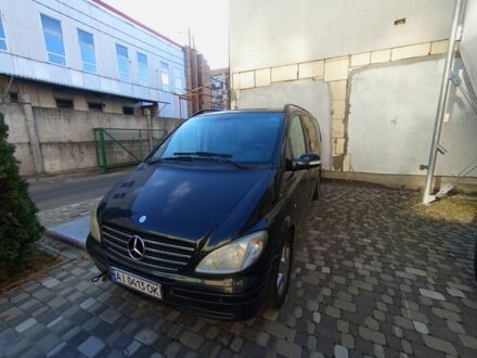 Черный Мерседес Виано, объемом двигателя 3 л и пробегом 430 тыс. км за 8000 $, фото 1 на Automoto.ua