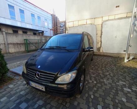 Черный Мерседес Виано, объемом двигателя 3 л и пробегом 430 тыс. км за 8000 $, фото 1 на Automoto.ua