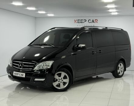 Черный Мерседес Виано, объемом двигателя 3 л и пробегом 380 тыс. км за 14999 $, фото 1 на Automoto.ua