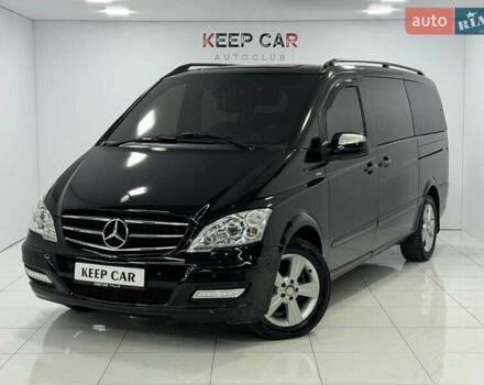 Черный Мерседес Виано, объемом двигателя 3 л и пробегом 380 тыс. км за 14999 $, фото 1 на Automoto.ua