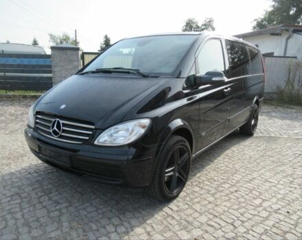 Черный Мерседес Виано, объемом двигателя 2.2 л и пробегом 291 тыс. км за 13500 $, фото 1 на Automoto.ua