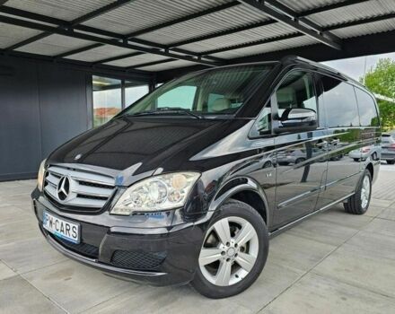 Черный Мерседес Виано, объемом двигателя 3 л и пробегом 277 тыс. км за 8400 $, фото 1 на Automoto.ua