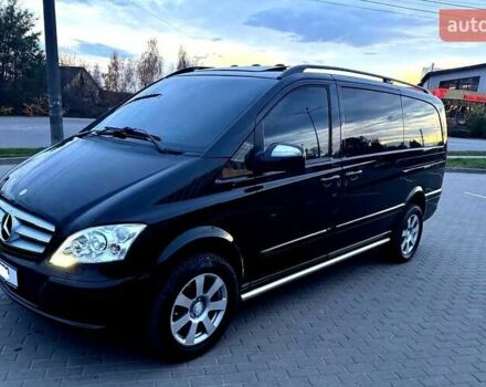 Чорний Мерседес Віано, об'ємом двигуна 2.2 л та пробігом 300 тис. км за 19500 $, фото 1 на Automoto.ua