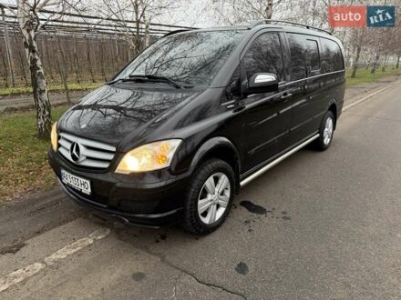 Черный Мерседес Виано, объемом двигателя 2.14 л и пробегом 286 тыс. км за 18700 $, фото 1 на Automoto.ua