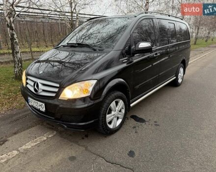 Чорний Мерседес Віано, об'ємом двигуна 2.14 л та пробігом 286 тис. км за 18700 $, фото 1 на Automoto.ua