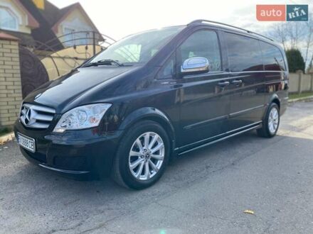 Черный Мерседес Виано, объемом двигателя 2.14 л и пробегом 380 тыс. км за 22000 $, фото 1 на Automoto.ua