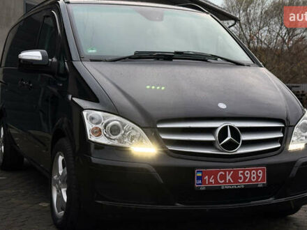 Черный Мерседес Виано, объемом двигателя 2.99 л и пробегом 284 тыс. км за 27500 $, фото 1 на Automoto.ua