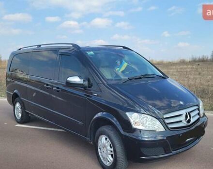 Черный Мерседес Виано, объемом двигателя 2.2 л и пробегом 260 тыс. км за 22500 $, фото 1 на Automoto.ua
