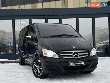 Чорний Мерседес Віано, об'ємом двигуна 2.14 л та пробігом 300 тис. км за 17490 $, фото 1 на Automoto.ua