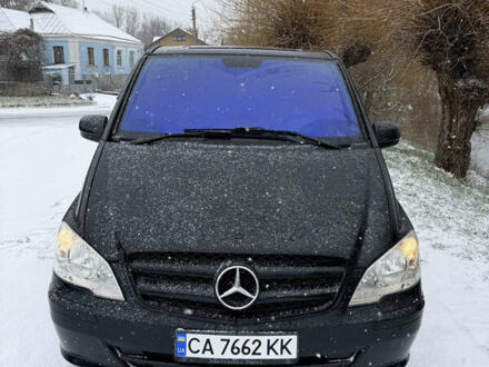 Чорний Мерседес Віано, об'ємом двигуна 2.15 л та пробігом 350 тис. км за 14900 $, фото 1 на Automoto.ua