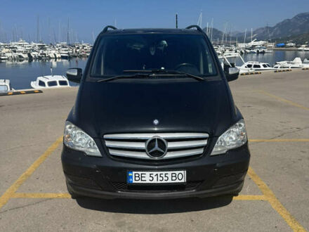 Черный Мерседес Виано, объемом двигателя 2.14 л и пробегом 273 тыс. км за 18505 $, фото 1 на Automoto.ua