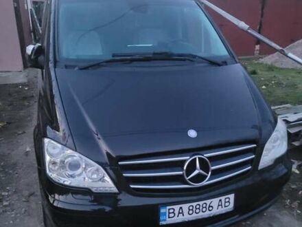 Черный Мерседес Виано, объемом двигателя 2.99 л и пробегом 300 тыс. км за 25000 $, фото 1 на Automoto.ua
