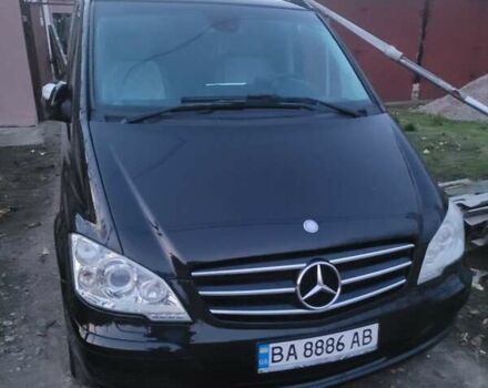 Чорний Мерседес Віано, об'ємом двигуна 2.99 л та пробігом 300 тис. км за 25000 $, фото 1 на Automoto.ua