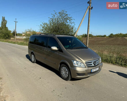 Мерседес Виано 2012 в Запорожье на Automoto.ua Коричневый Мерседес Виано, объемом двигателя 2.2 л и пробегом 296 тыс. км за 18500 $, фото 3 на Automoto.ua
