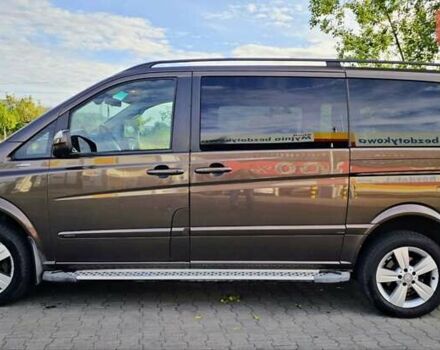 Мерседес Виано 2012 в Львове на Automoto.ua Коричневый Мерседес Виано, объемом двигателя 2.15 л и пробегом 279 тыс. км за 23900 $, фото 3 на Automoto.ua