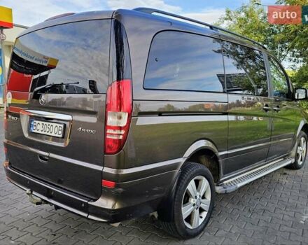 Мерседес Виано 2012 в Львове на Automoto.ua Коричневый Мерседес Виано, объемом двигателя 2.15 л и пробегом 279 тыс. км за 23900 $, фото 4 на Automoto.ua