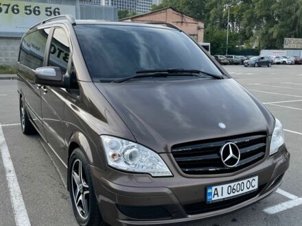 Мерседес Виано 2012 в Киеве на Automoto.ua Коричневый Мерседес Виано, объемом двигателя 3 л и пробегом 295 тыс. км за 27600 $, фото 1 на Automoto.ua