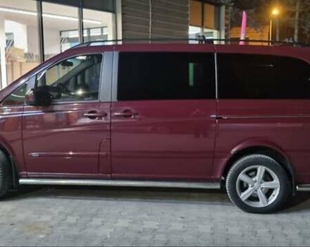 Красный Мерседес Виано, объемом двигателя 2.14 л и пробегом 222 тыс. км за 21500 $, фото 1 на Automoto.ua